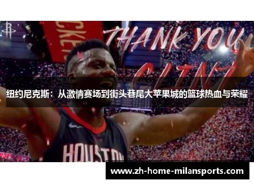 纽约尼克斯：从激情赛场到街头巷尾大苹果城的篮球热血与荣耀